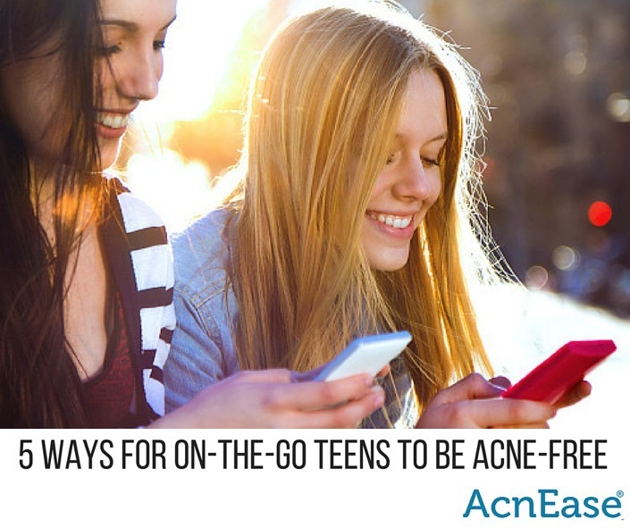 5 Ways for On-the-Go Teens to Be Acne-Free