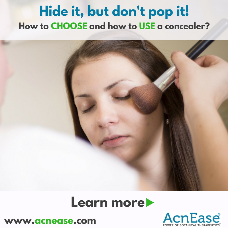 Acne & scars: How to choose and how to use concealer?
