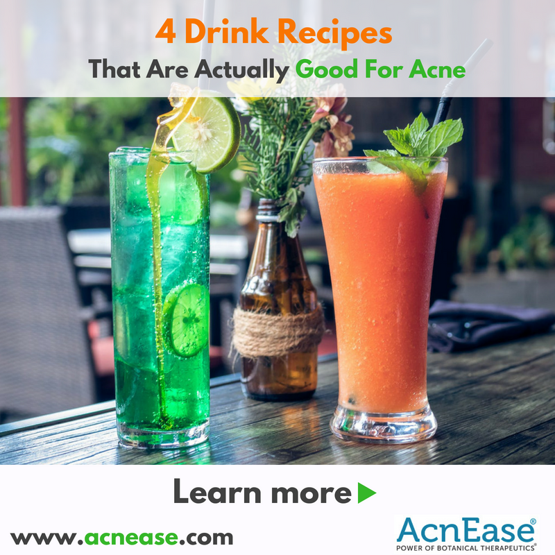 4 Drink Recipes That Are Actually Good For Acne