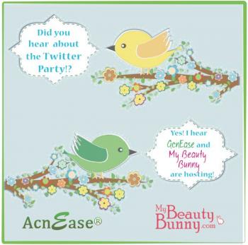 AcnEase "Be Acne Free!"  Twitter Party
